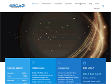 Tablet Screenshot of erdagimedikal.com